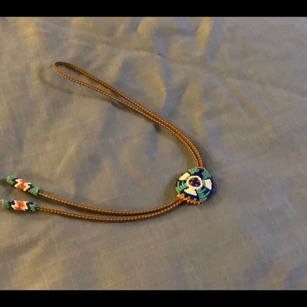 BEADED BOLO BEADED TIPS